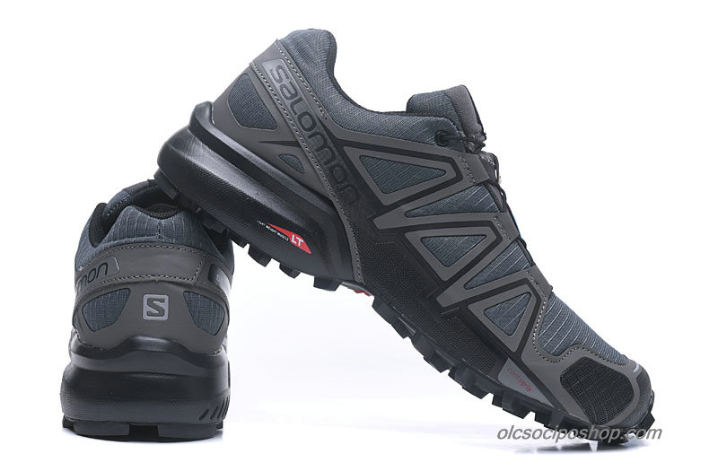 Férfi Salomon Speedcross 4 Sötétszürke/Fekete Cipők