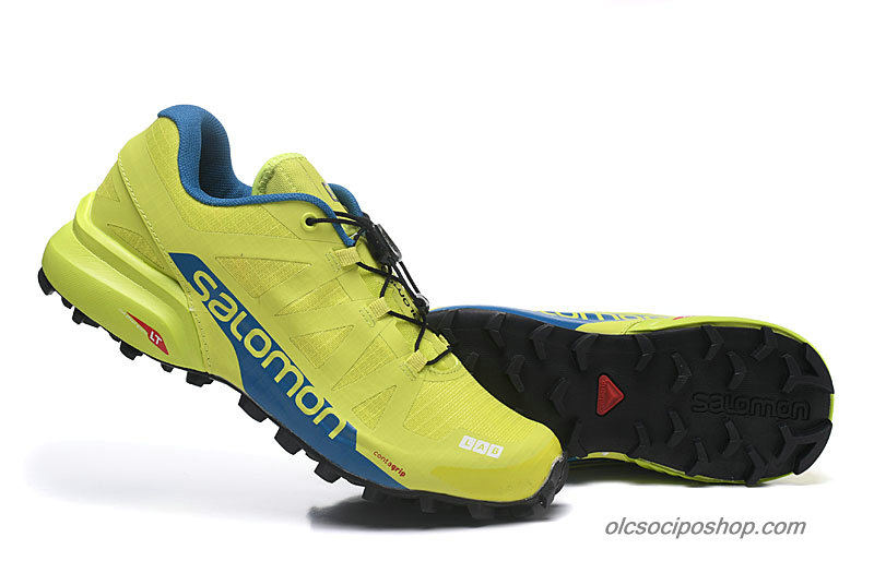 Férfi Salomon Speedcross PRO 2 Sárga/Kék/Fekete Cipők
