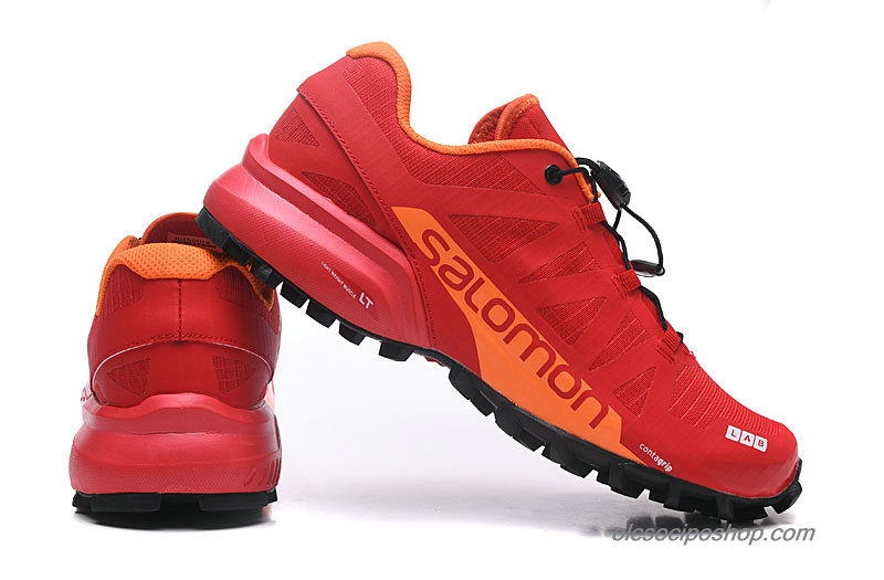 Férfi Salomon Speedcross PRO 2 Piros/Narancs/Fekete Cipők