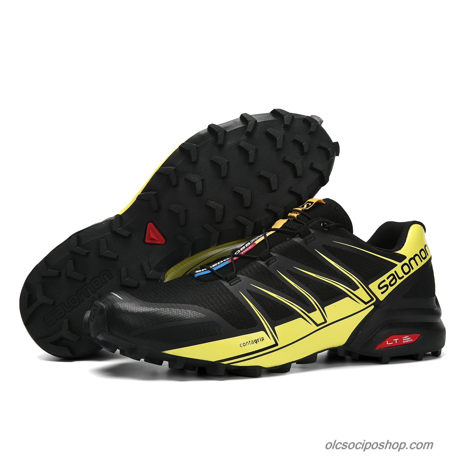 Férfi Salomon Speedcross PRO Fekete/Sárga Cipők