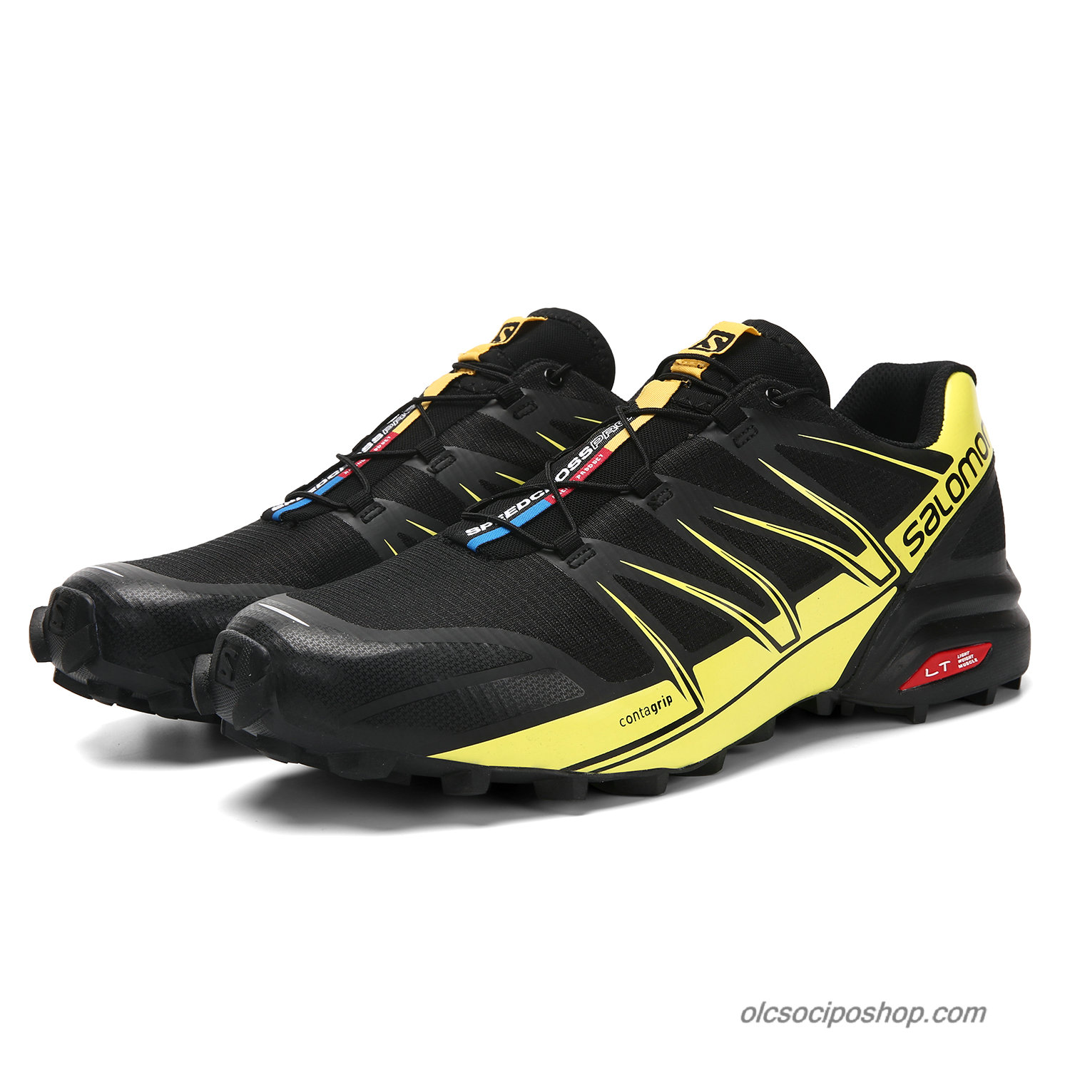 Férfi Salomon Speedcross PRO Fekete/Sárga Cipők