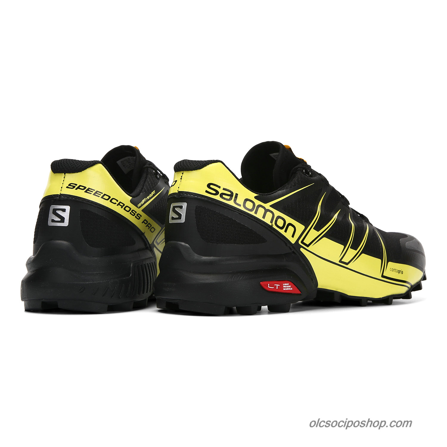 Férfi Salomon Speedcross PRO Fekete/Sárga Cipők