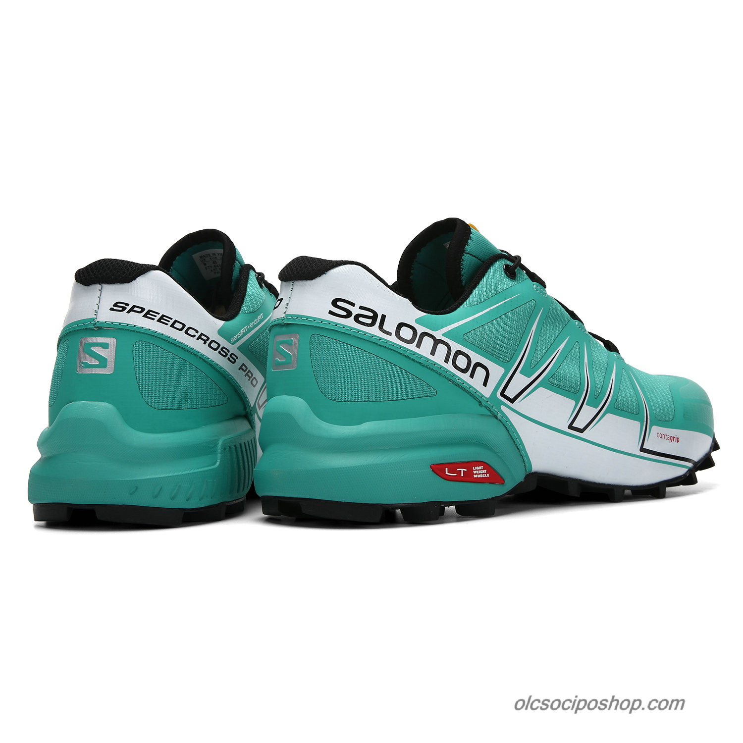 Férfi Salomon Speedcross PRO Zöld/Fehér/Fekete Cipők