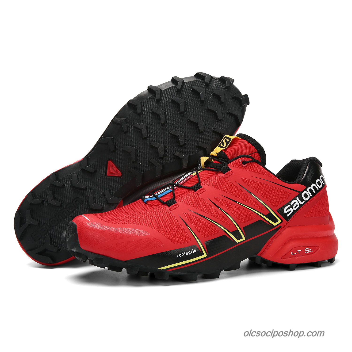 Férfi Salomon Speedcross PRO Piros/Fekete/Sárga Cipők