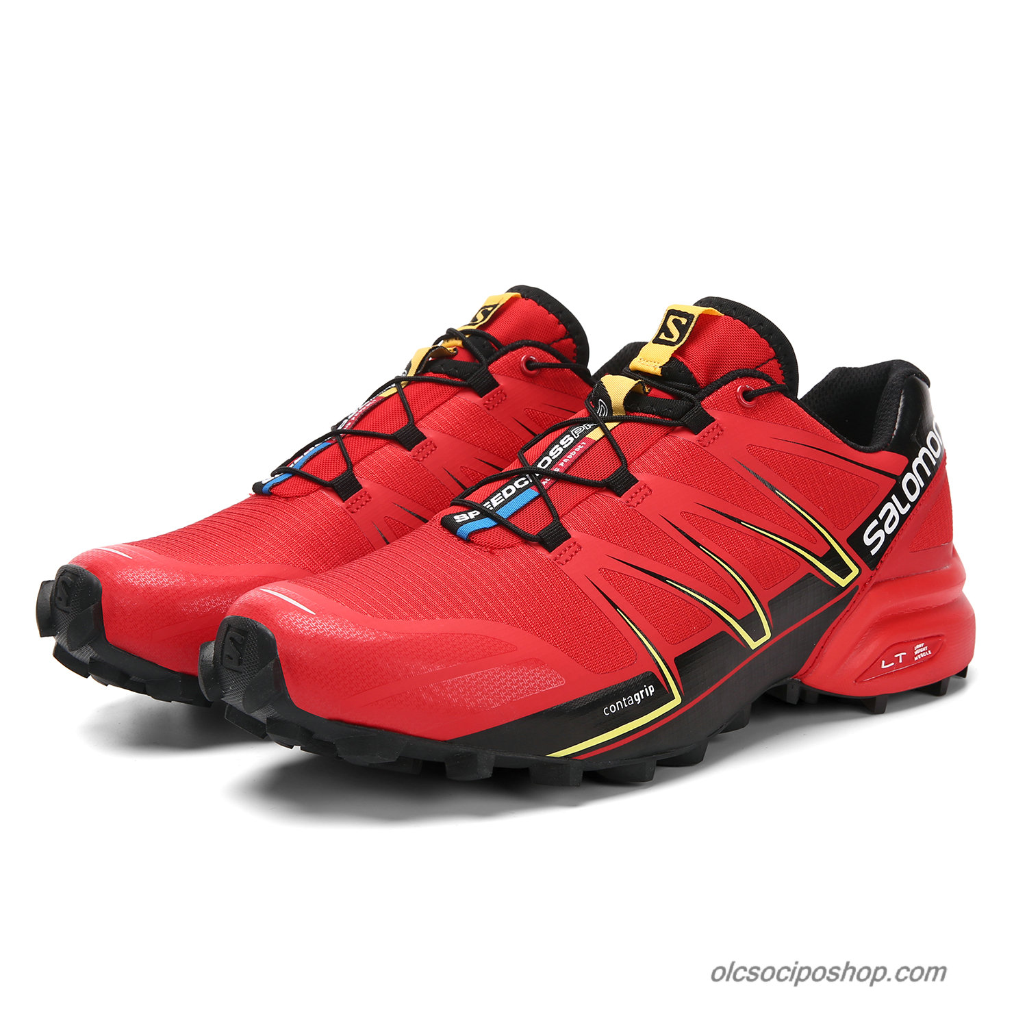 Férfi Salomon Speedcross PRO Piros/Fekete/Sárga Cipők