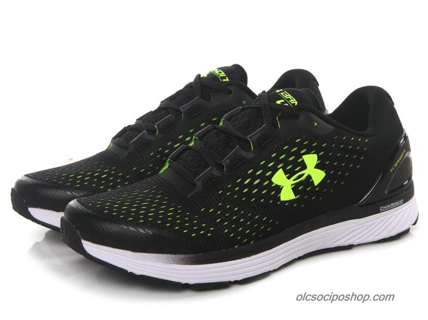 Férfi Under Armour Charged Bandit 4 Fekete/Zöld Cipők