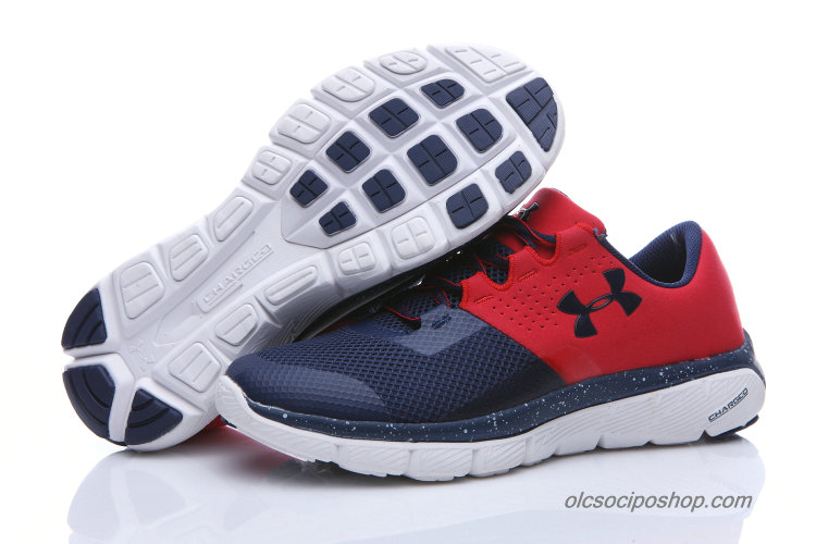 Férfi Under Armour SpeedForm Fortis 2 Sötétkék/Piros Cipők