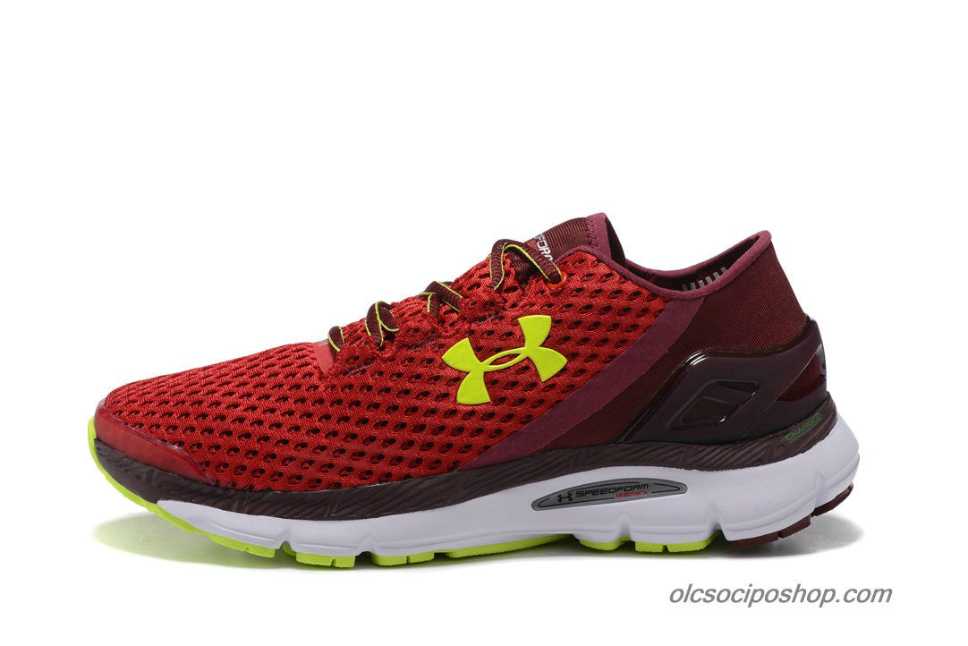 Férfi Under Armour SpeedForm Gemini Piros/Bordeaux/Zöld Cipők