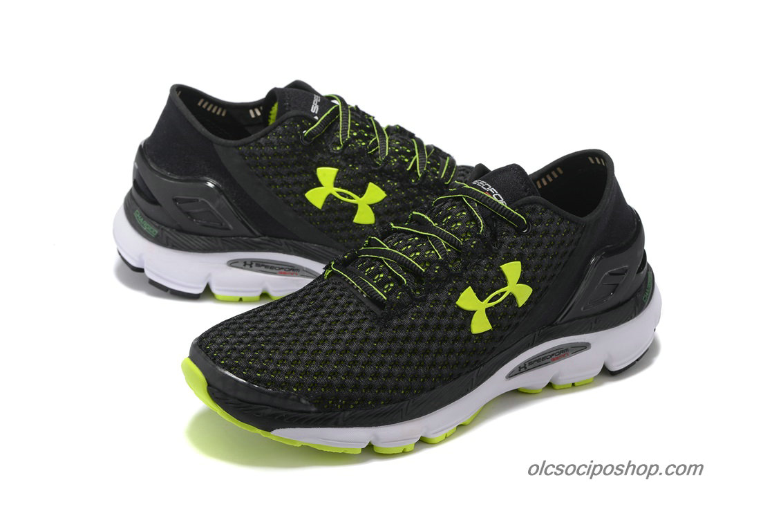 Férfi Under Armour SpeedForm Gemini Fekete/Zöld Cipők