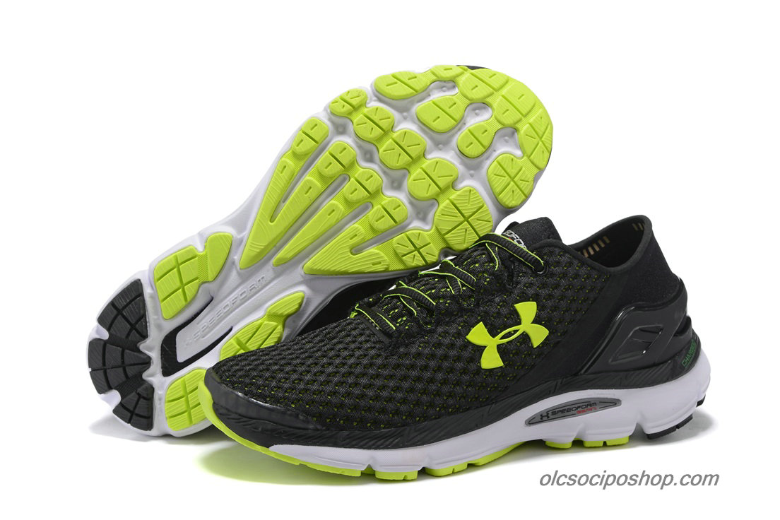 Férfi Under Armour SpeedForm Gemini Fekete/Zöld Cipők