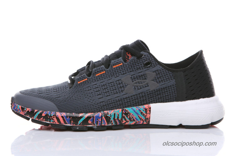 Férfi Under Armour SpeedForm Velociti Sötétszürke/Rózsaszín/Fekete Cipők