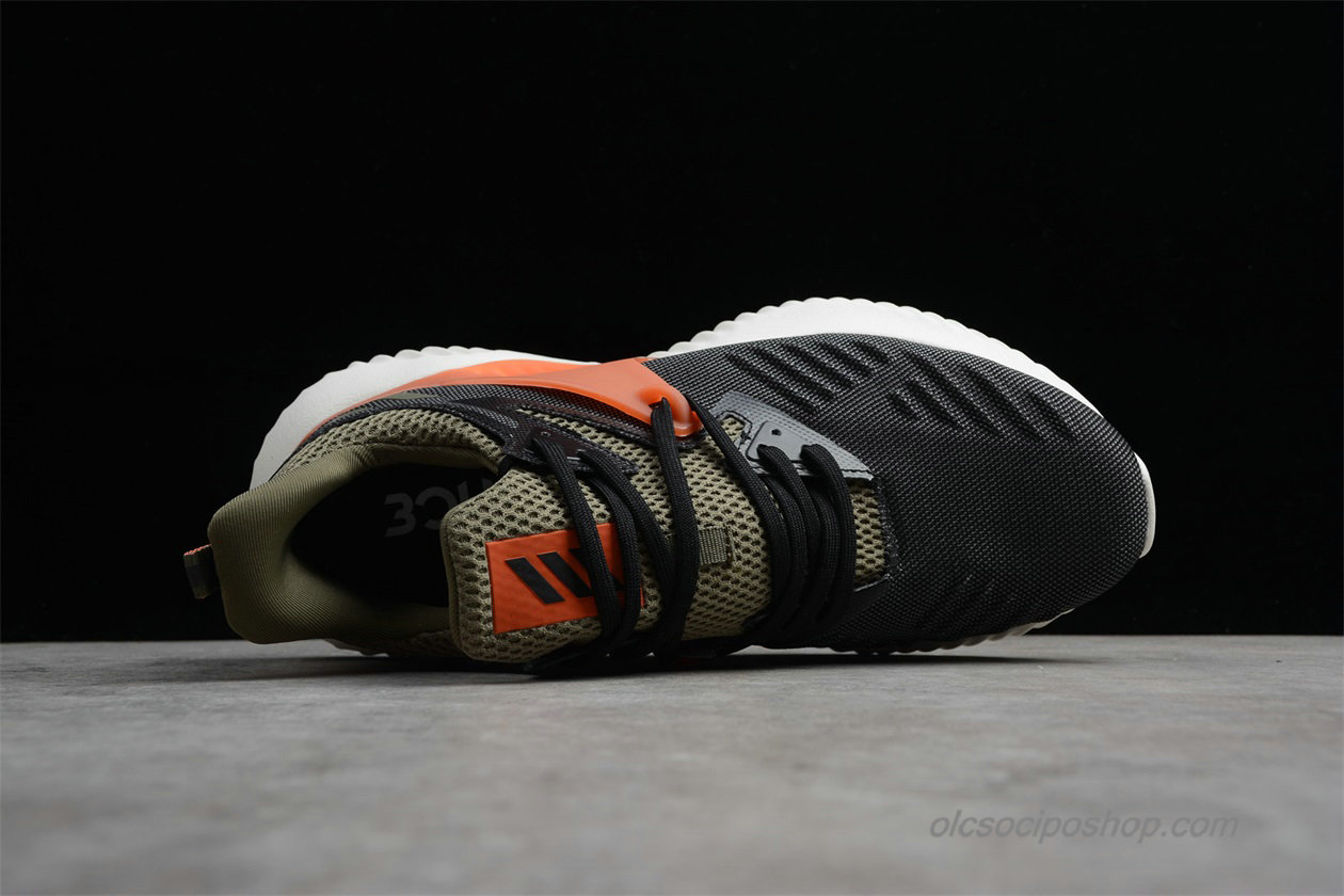 Férfi Adidas Alphabounce Beyond 2.0 Fekete/Olajbogyó/Narancs Cipők (BD7099)