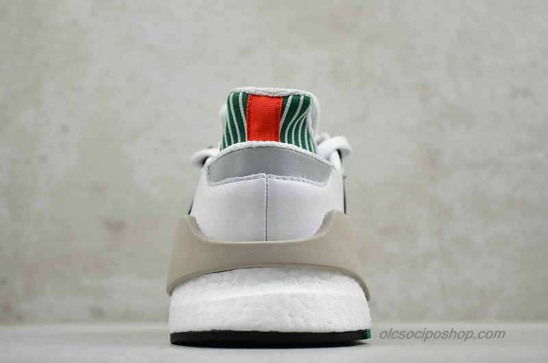 Adidas EQT Support 91/18 Sötétszürke/Fekete/Fehér/Zöld Cipők (AQ1037)