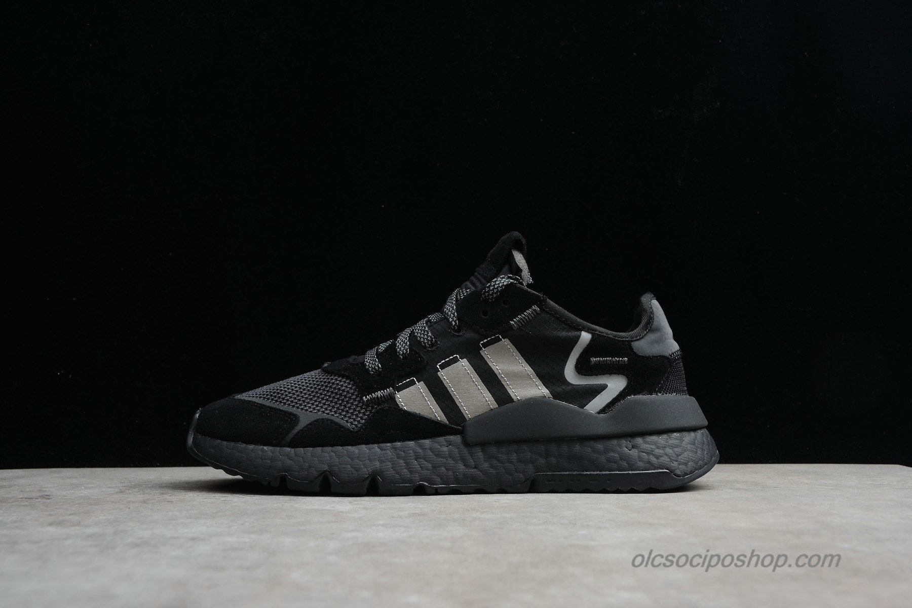 Adidas Nite Jogger 2019 Boost 3M Fekete/Szürke Cipők (CG7098)