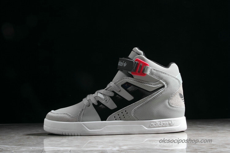 Adidas MC-X 1 Hi Top Szürke/Fekete/Piros Cipők (D65779)