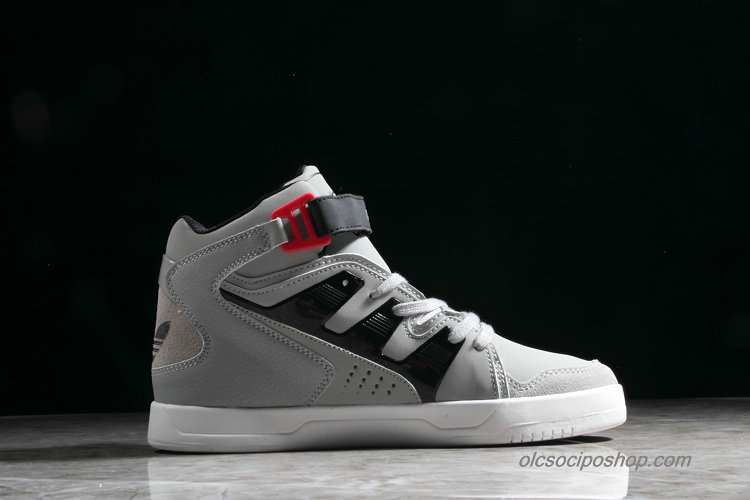 Adidas MC-X 1 Hi Top Szürke/Fekete/Piros Cipők (D65779)