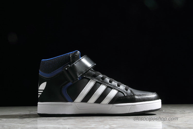 Férfi Adidas Varial Mid Fekete/Fehér/Kék Cipők (B27421)