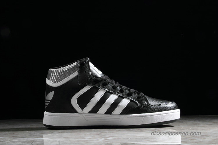Adidas Varial Mid Fekete/Fehér/Ezüst Cipők (BB8769)