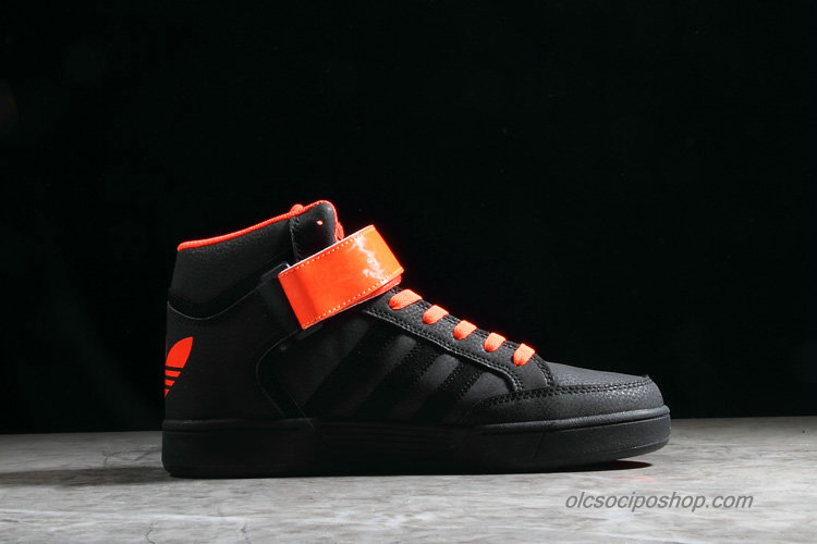 Adidas Varial Mid Fekete/Narancs Cipők (D68666)