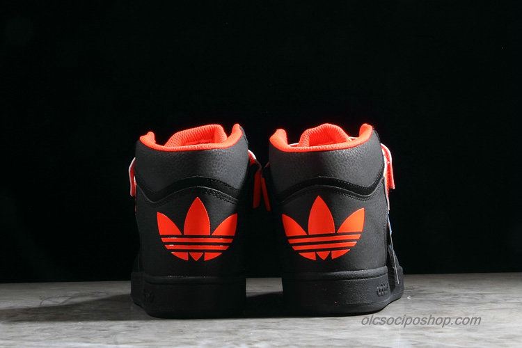 Adidas Varial Mid Fekete/Narancs Cipők (D68666)