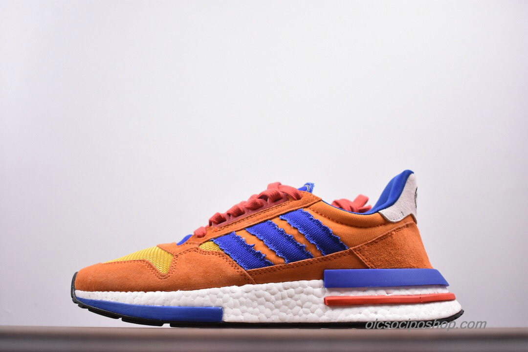 Adidas ZX500 RM Boost Narancs/Kék/Fehér Cipők (D97046)