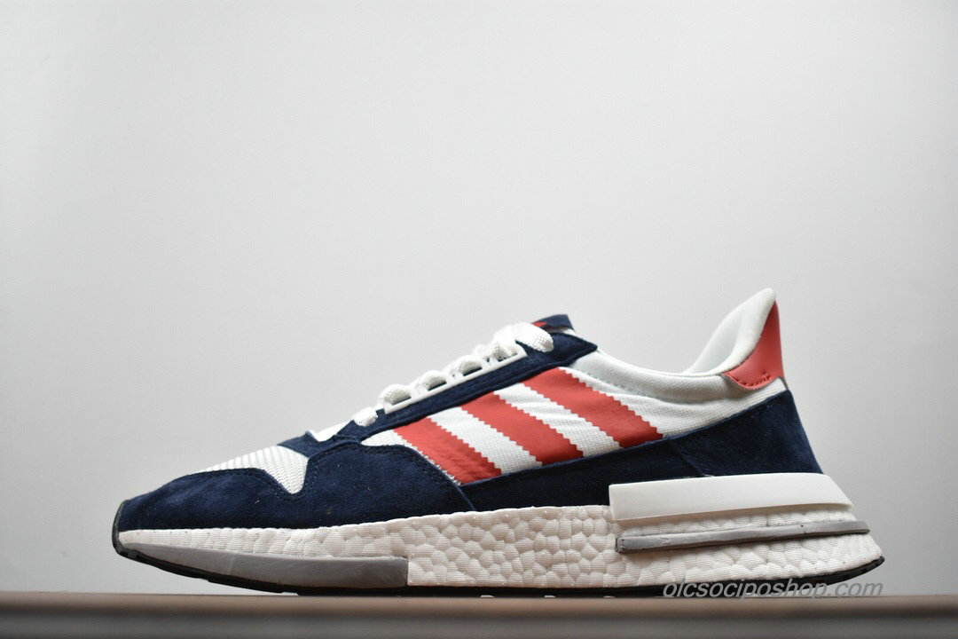 Adidas ZX500 RM Boost Sötétkék/Fehér/Piros Cipők (F36912)