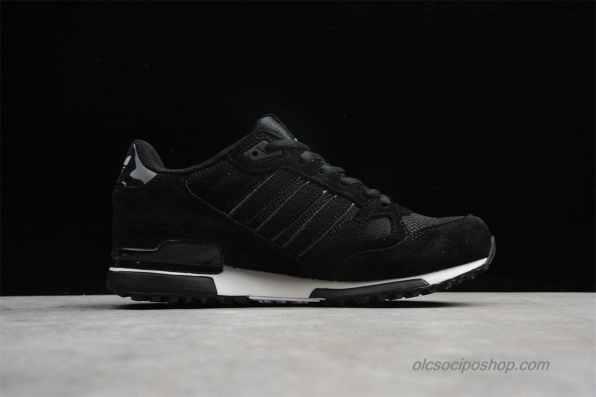 Férfi Adidas ZX750 Suede Fekete/Fehér Cipők (B23701)