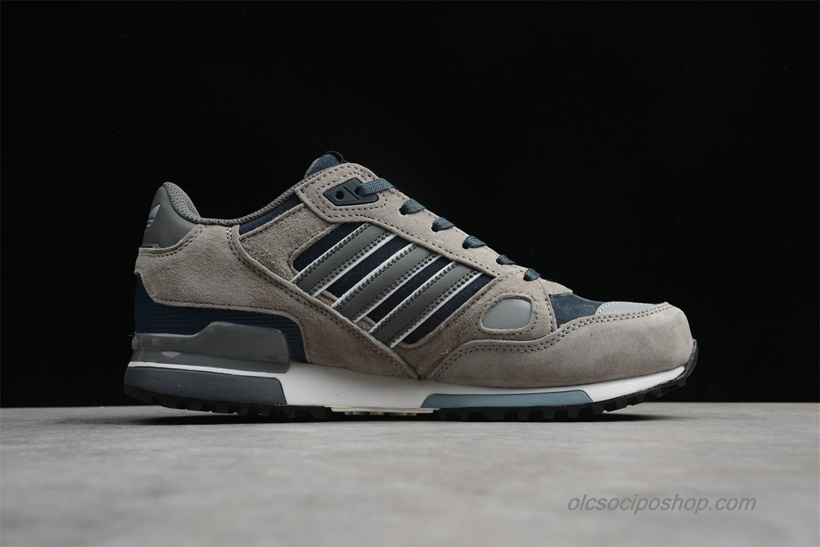 Férfi Adidas ZX750 Suede Sötétszürke/Fekete Cipők (D65229)