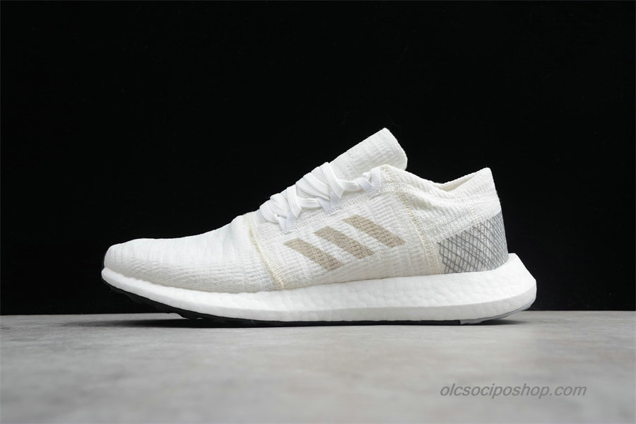 Adidas Pureboost Go Fehér/Khaki Cipők (AH2321)