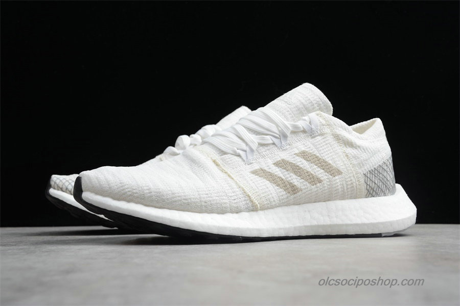 Adidas Pureboost Go Fehér/Khaki Cipők (AH2321)