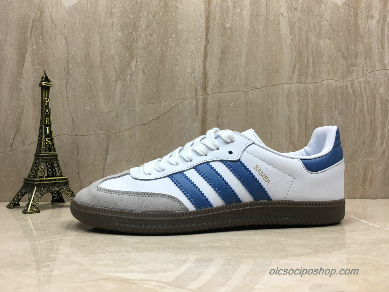 Adidas Samba OG Fehér/Kék/Szürke Cipők (B44629)