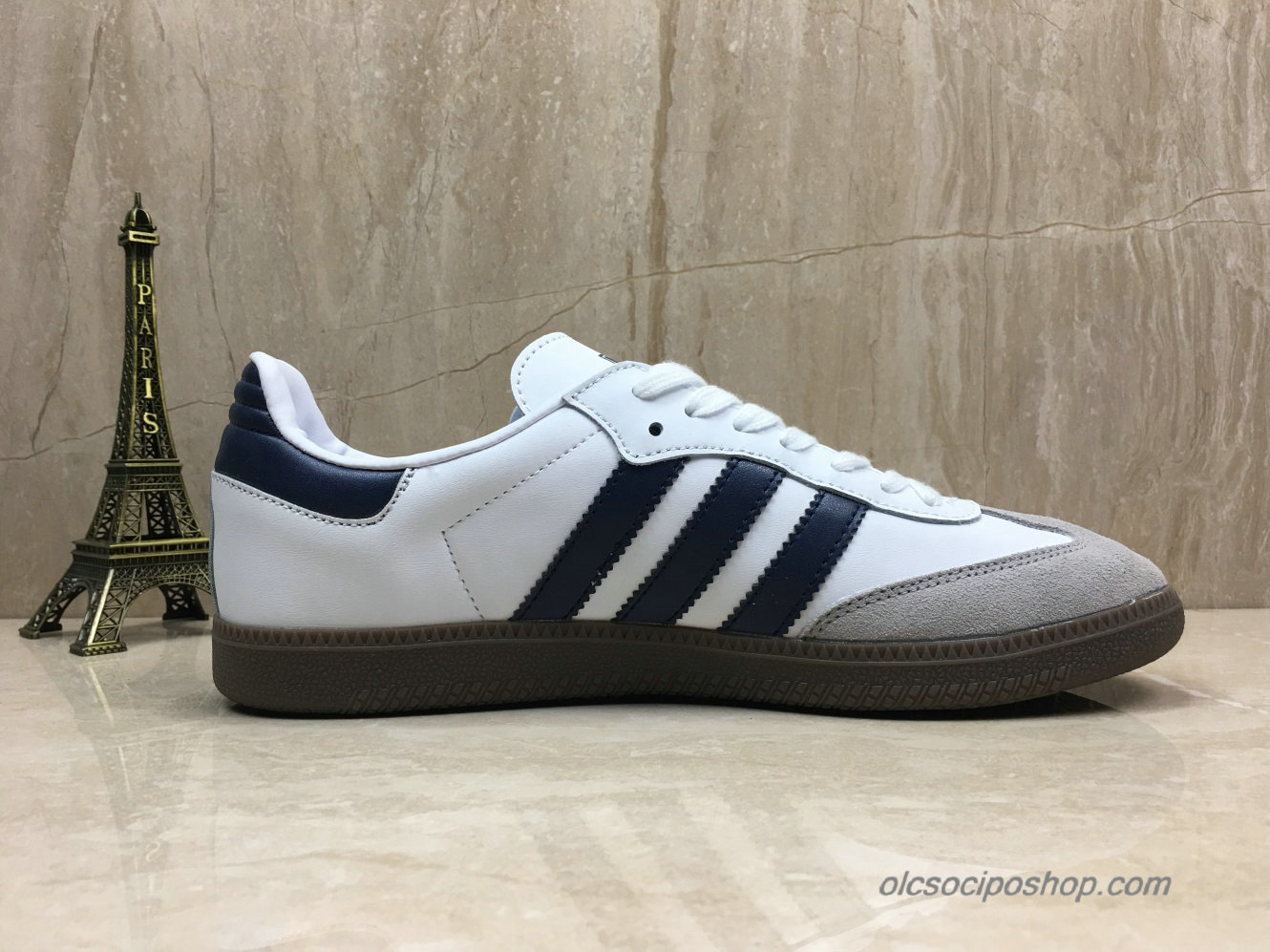 Adidas Samba OG Fehér/Sötétkék/Szürke Cipők (B75681)