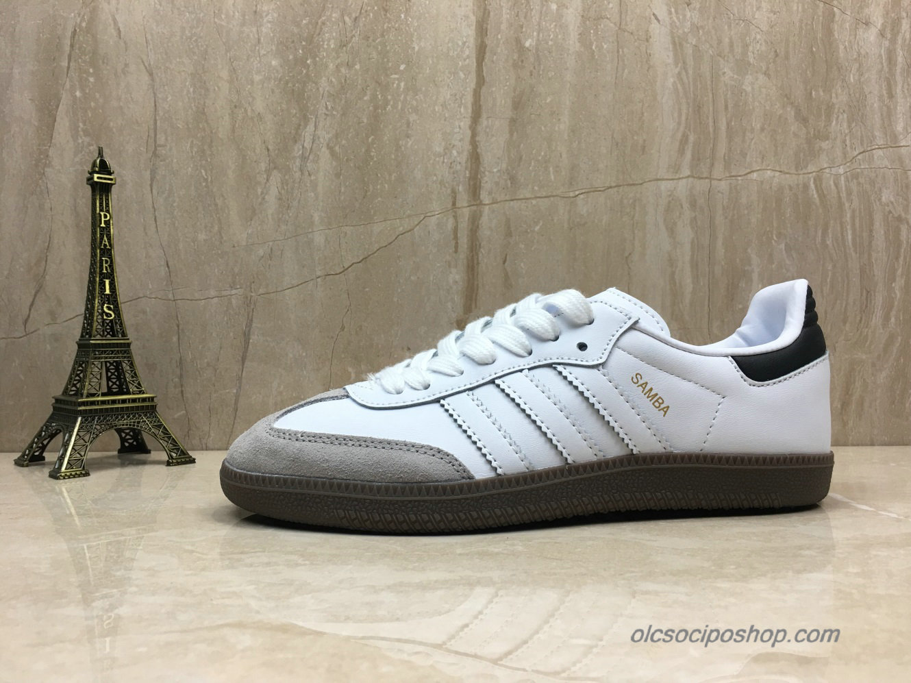 Adidas Samba OG Fehér/Szürke/Fekete Cipők (B75804)