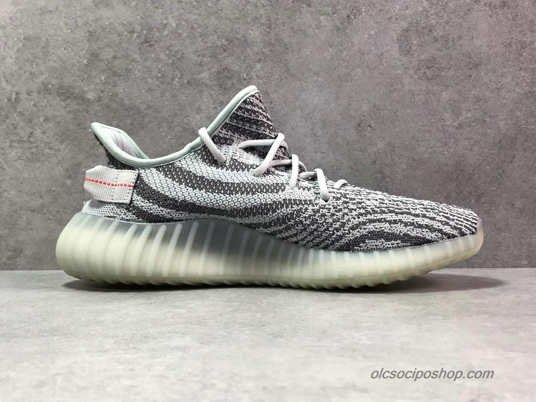 Adidas Yeezy 350 V2 Boost Szürke/Fehér Cipők (B35371)