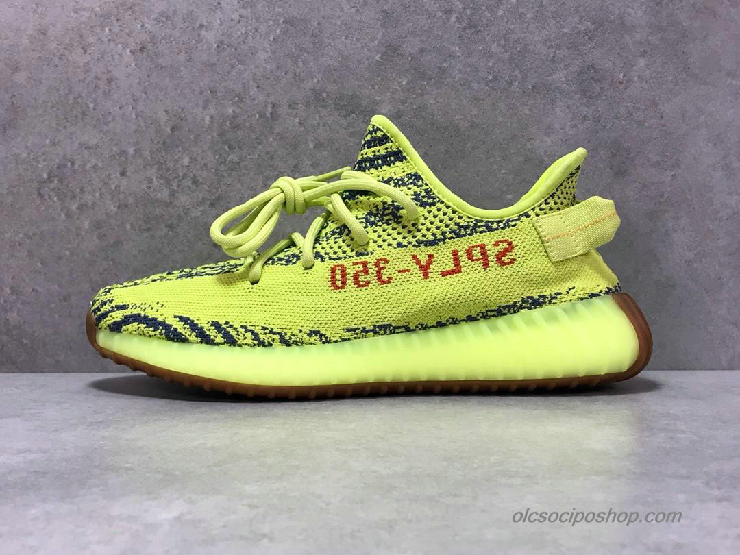 Adidas Yeezy 350 V2 Boost Sárga/Kék Cipők (B37572)