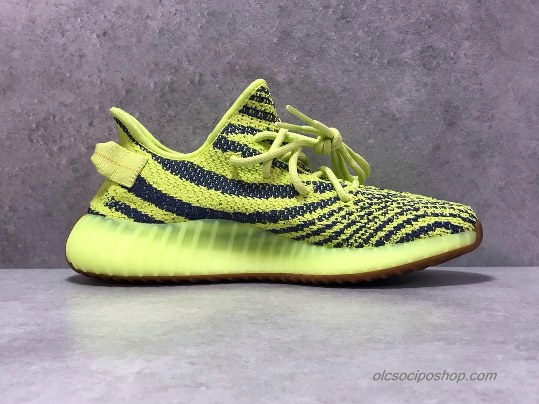 Adidas Yeezy 350 V2 Boost Sárga/Kék Cipők (B37572)