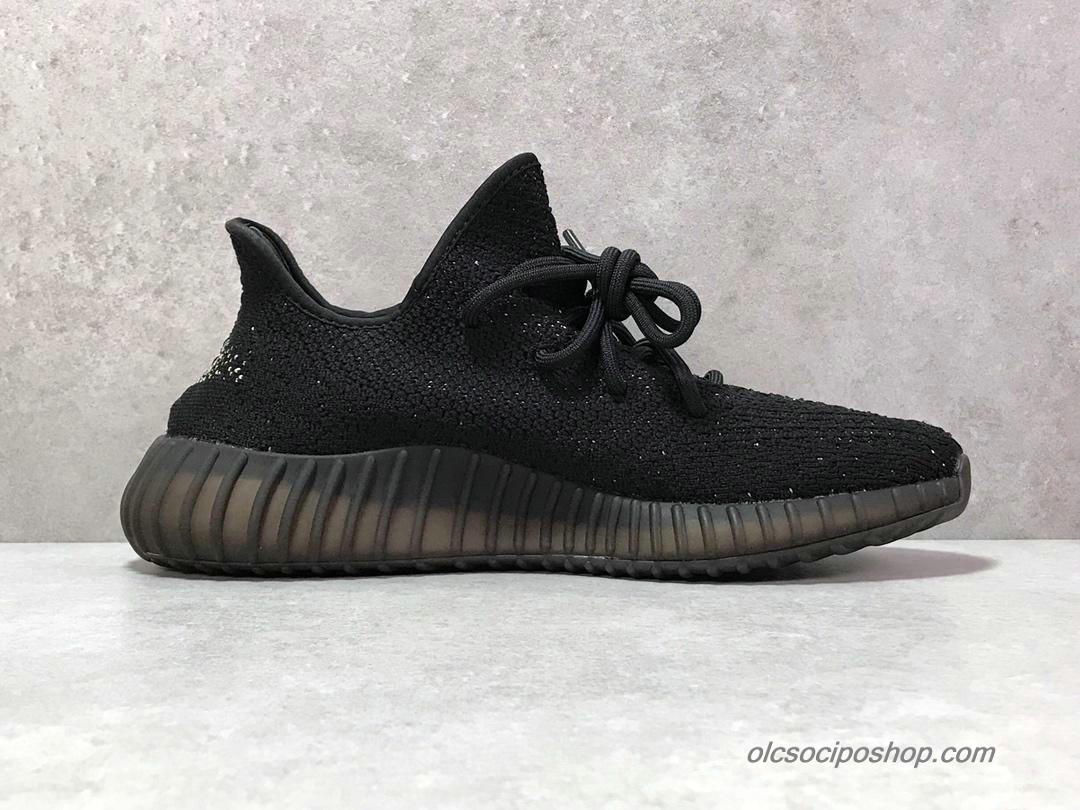 Adidas Yeezy 350 V2 Boost Fekete/Fehér Cipők (BY1604)