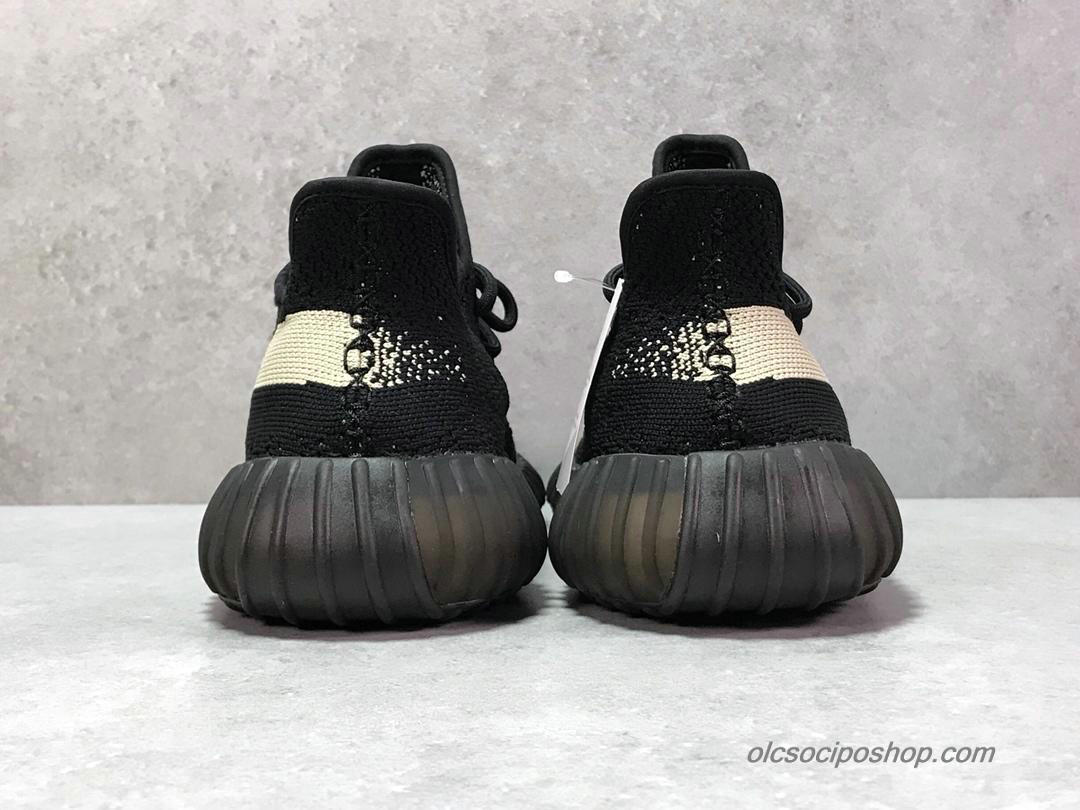 Adidas Yeezy 350 V2 Boost Fekete/Fehér Cipők (BY1604)