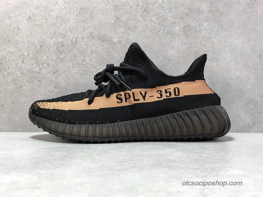 Adidas Yeezy 350 V2 Boost Fekete/Khaki Cipők (BY1605)