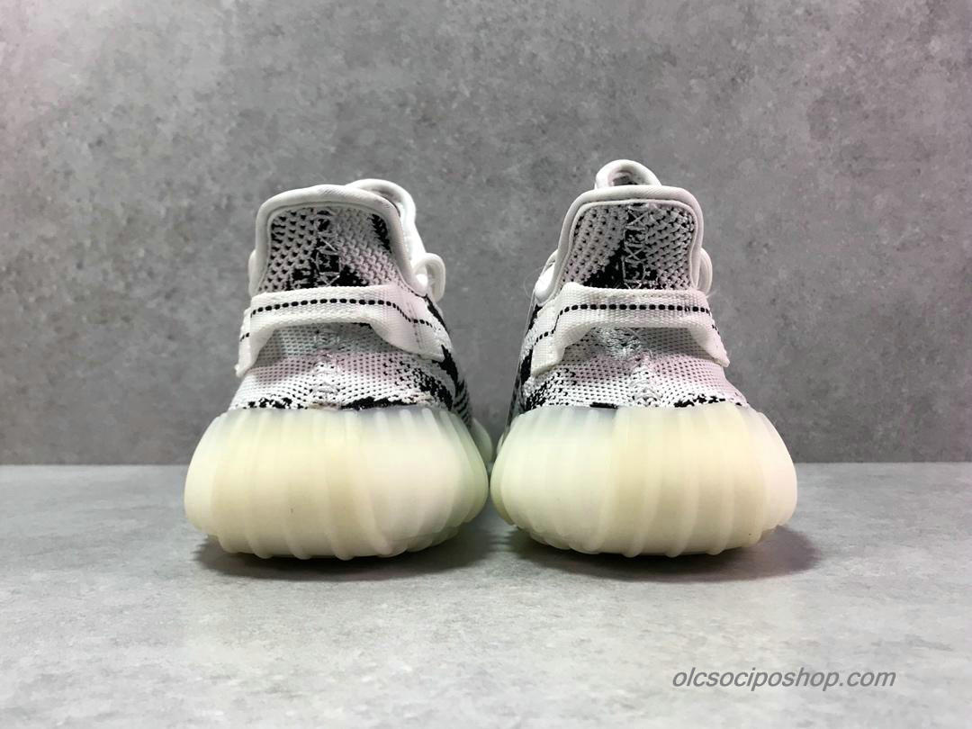 Adidas Yeezy 350 V2 Boost Fekete/Fehér Cipők (BY9654)