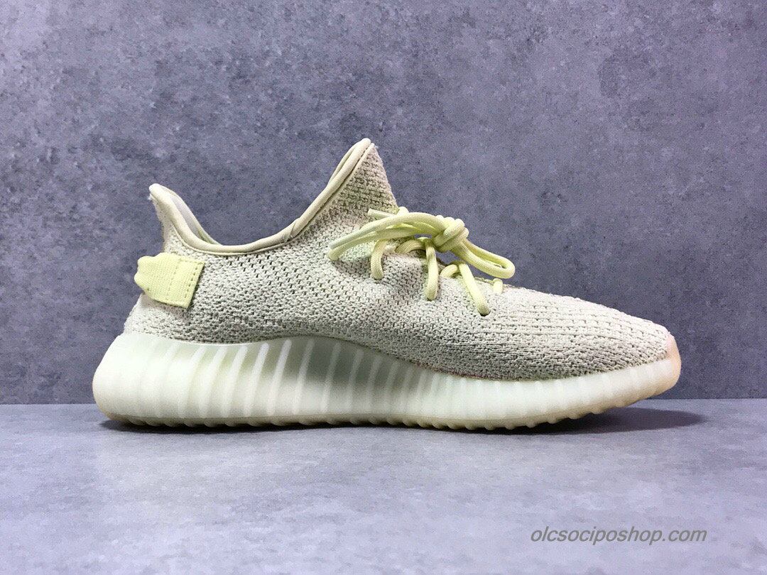 Adidas Yeezy 350 V2 Boost Piszkosfehér/Sárga Cipők (F36980)