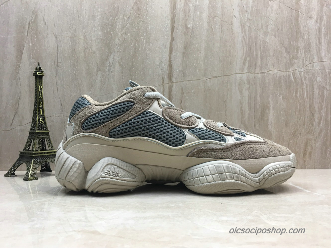 Adidas Yeezy Desert Rat 500 Blush Sötétszürke/Piszkosfehér Cipők (DB2998)