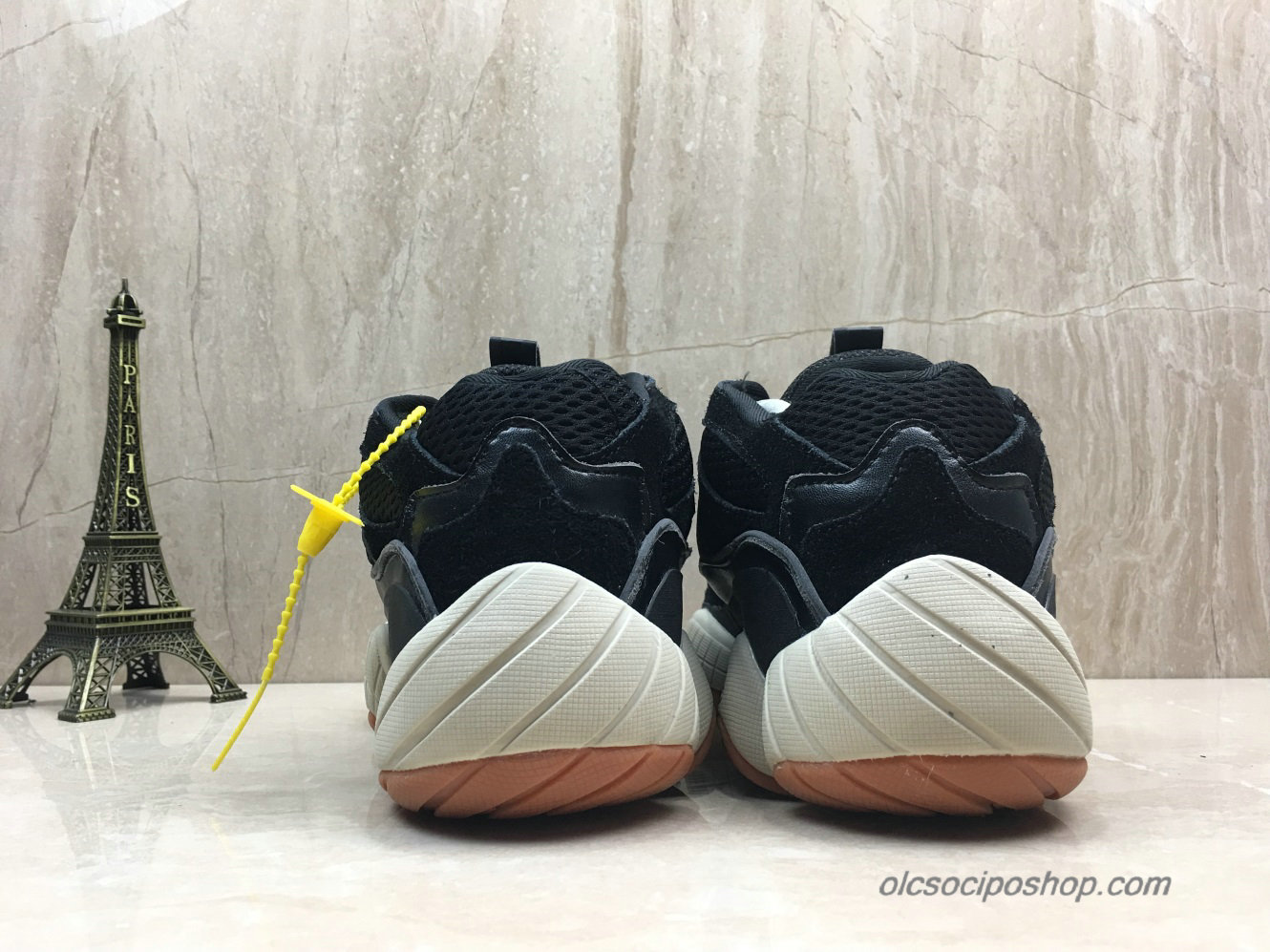 Adidas Yeezy Desert Rat 500 Blush Fekete/Piszkosfehér Cipők (F36680)