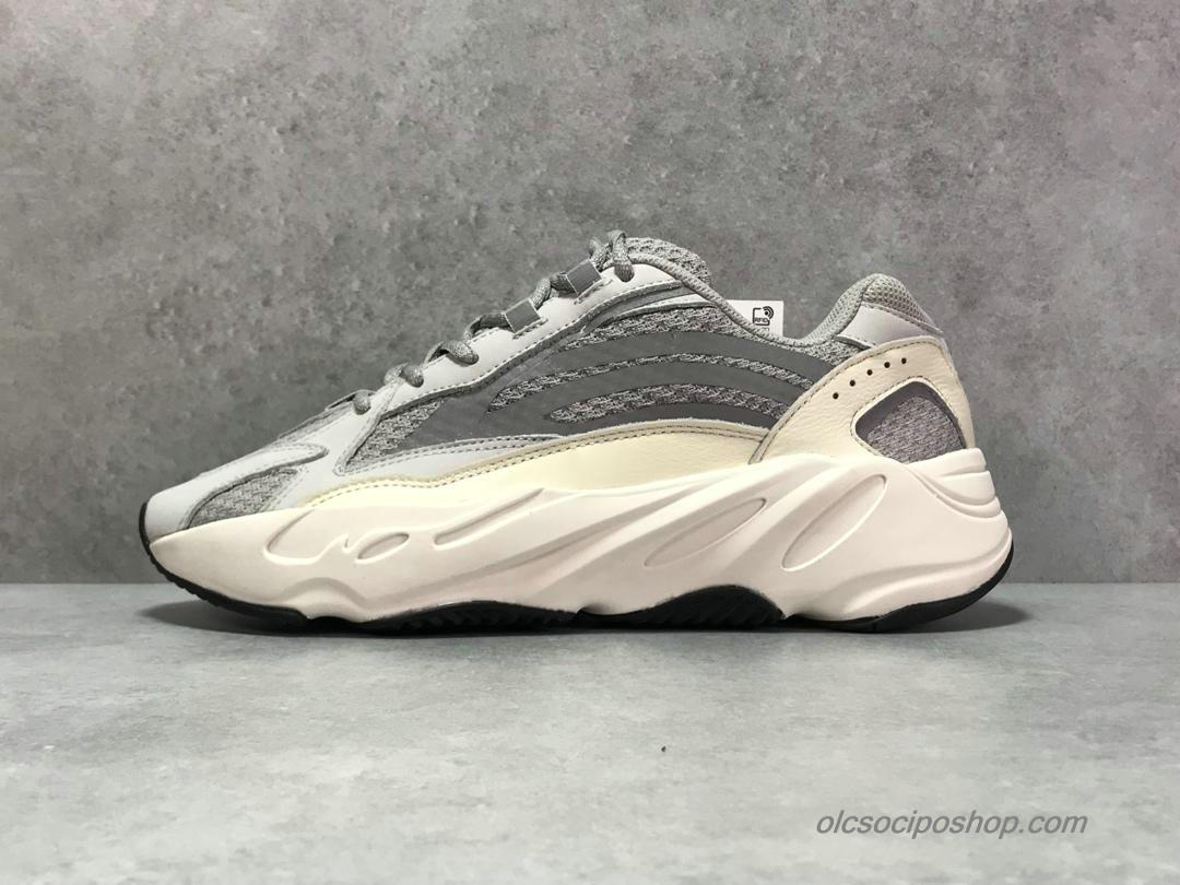 Adidas Yeezy Boost 700 V2 Static Szürke/Piszkosfehér Cipők (EF2829)