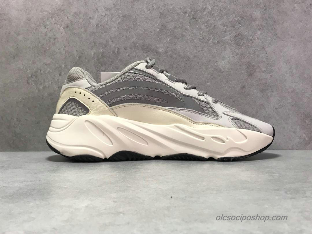 Adidas Yeezy Boost 700 V2 Static Szürke/Piszkosfehér Cipők (EF2829)