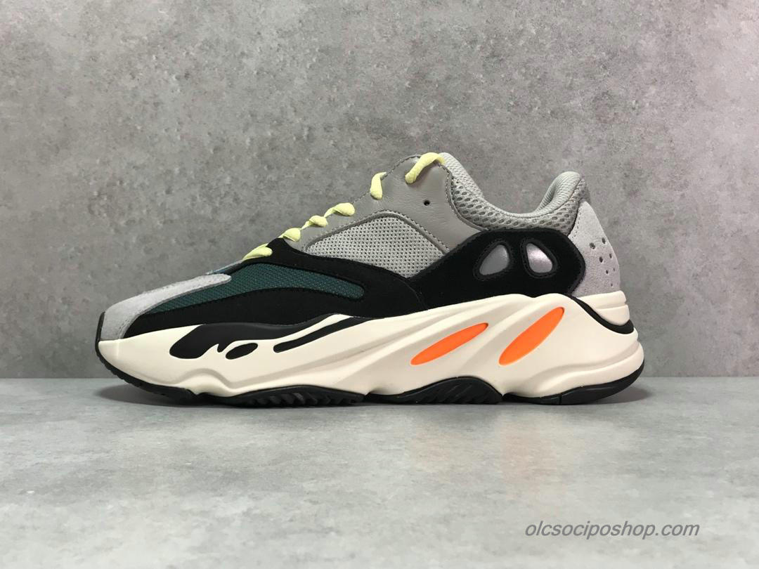 Adidas Yeezy Boost 700 Fekete/Zöld/Szürke Cipők (B75571)