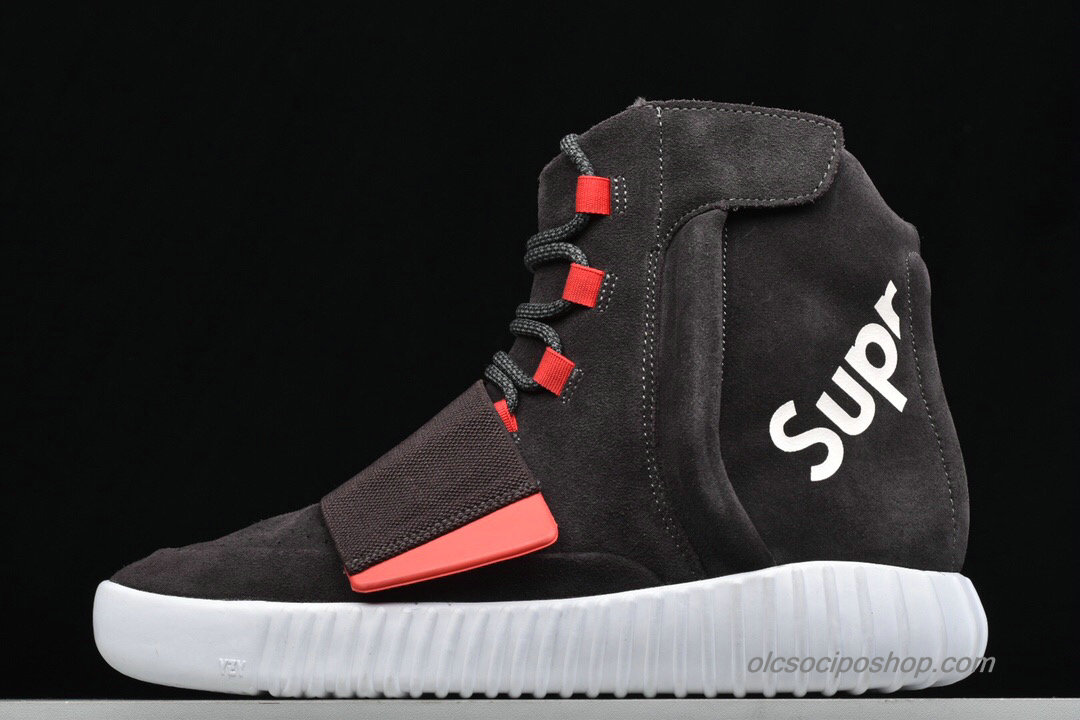 Adidas Yeezy Boost 750 SUP Csokoládé/Piros/Fehér Cipők