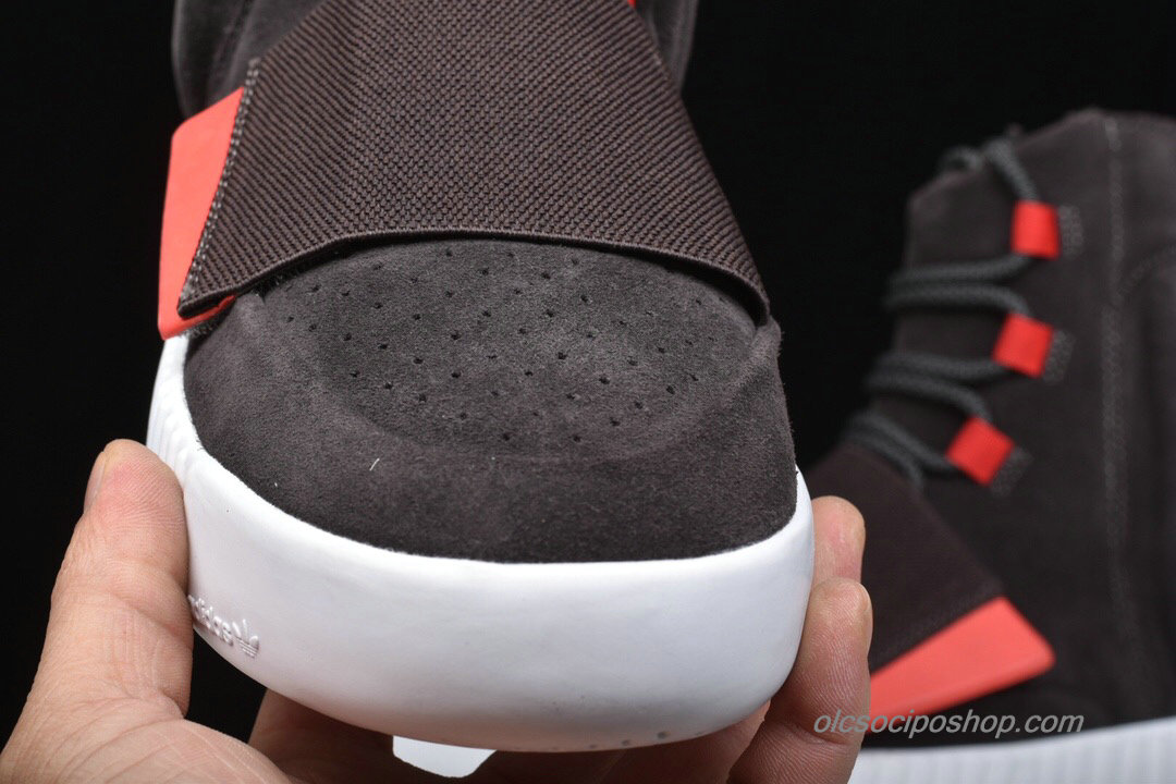 Adidas Yeezy Boost 750 SUP Csokoládé/Piros/Fehér Cipők