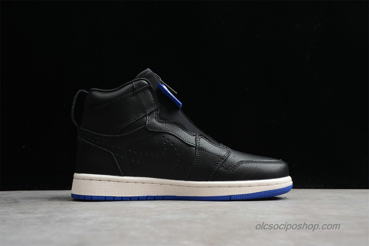 Air Jordan 1 High ZIP AJ1 Fekete/Fehér Cipők (AR4833-001)