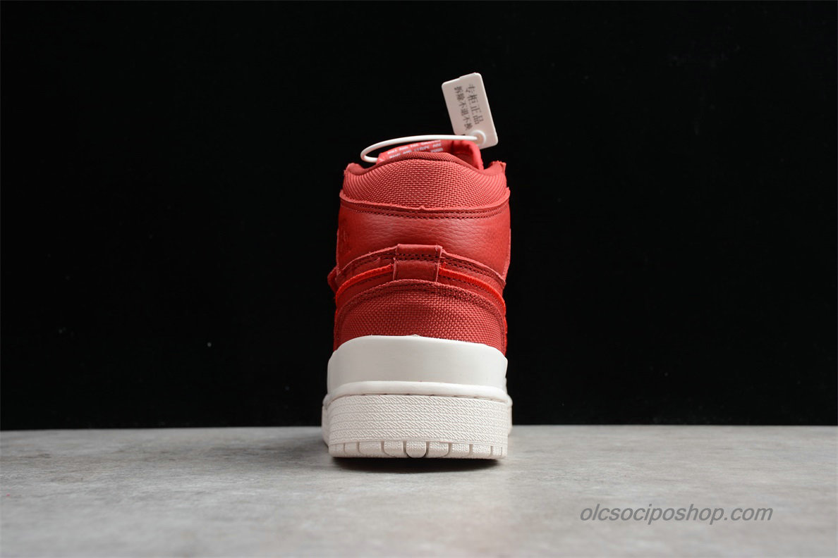 Air Jordan 1 Retro Hi Double Strap Piros Cipők (AQ7924-601)